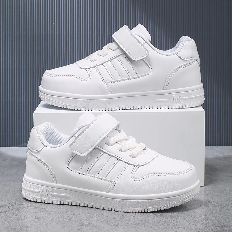 Wholesale Casual Walking Style Cricket Max Running Children Sneakers Breathable Unisex Kids White Sport Boys Light Shoes