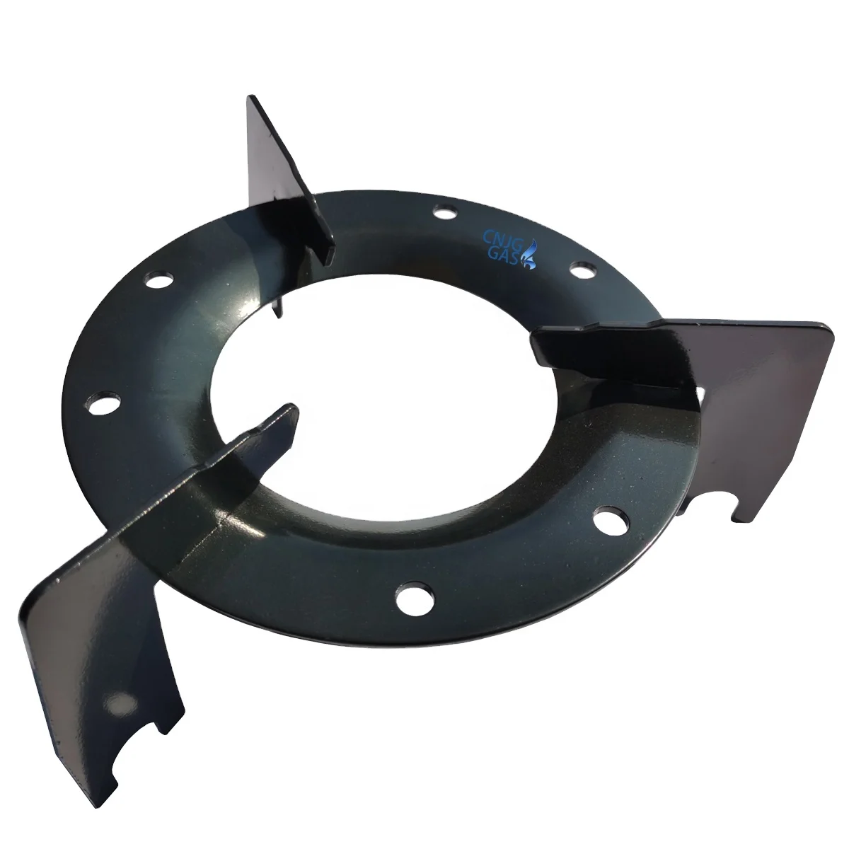 CNJG Nigeria 3KG 6KG Black Iron Sitter Pan Support for Camping Gas Cylinder with Burner and Valve