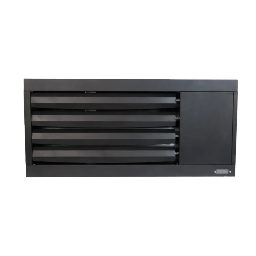 Bentotherm BTS-65 ( 65 кВт) газовый нагреватель с 3-ступенчатой работой и дистанционным управлением, тихая работа и быстрый нагрев