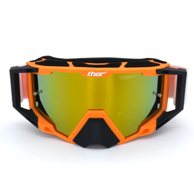 THOR colorful anti fog Motorcross Bike Goggles 2021 Custom Motorcycle Mx Motocross Goggles