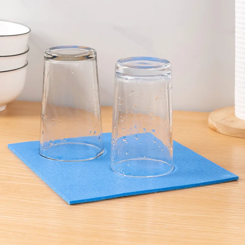 Swedish Dishcloths Eco-friendly Dish Cloths Towels Reusable Cellulose Sponge Cleaning Cloths