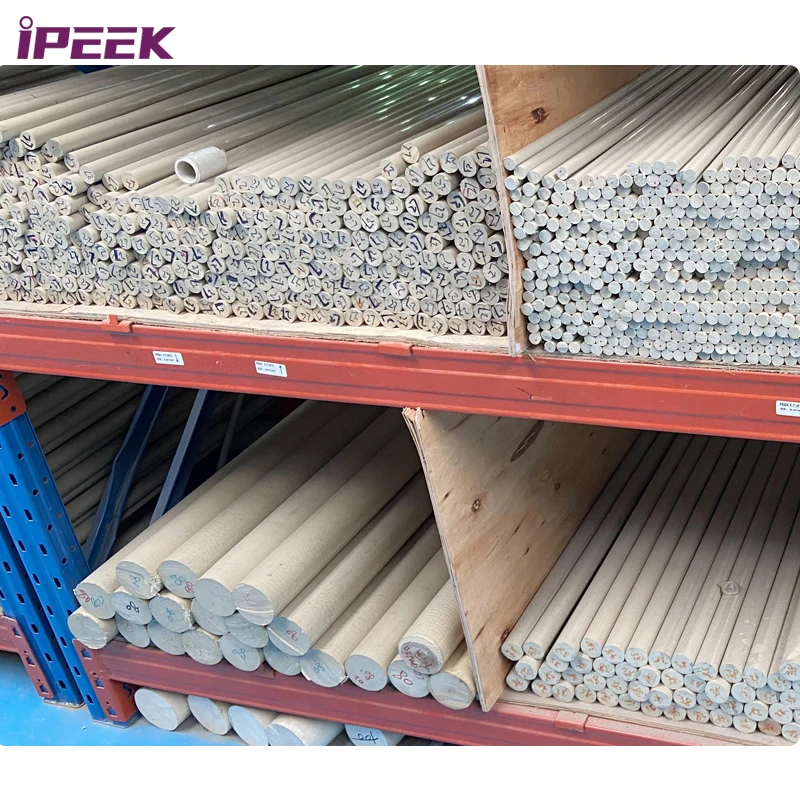 IPEEK Dia 12mm Implantable Polyether ether ketone Resin Virgin PEEK Rods Medical Grade PEEK Bar for Medical Machinery Parts