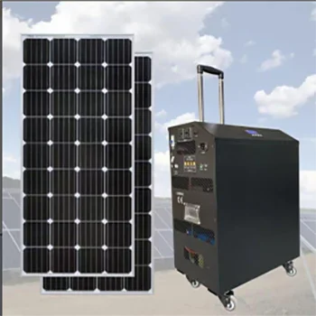 Cn 2000w Solar Powered Generator 3000 5000 Watt Portable Power Station With Solar Panel For Home And Outdoor