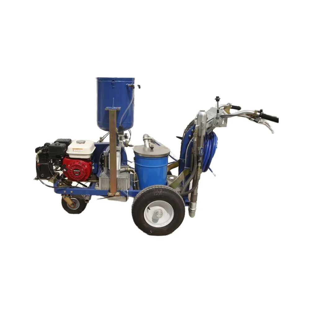 Hot Selling SW-5G Cold Paint Line Striping Machine with Airless Spray Guns for Road Marking Core Components Including Engine