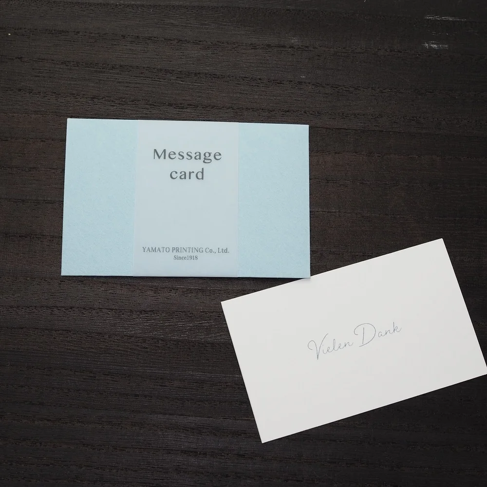 Wholesale High Quality Personal Message Printing Card Custom