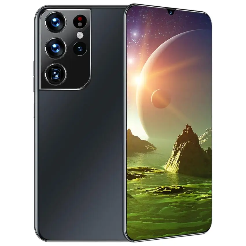 Ships within 24 hour Cheap 2022 New S21+Ultra 16+512GB 6800mAh Android smartphone with dual sim card  mobile phones
