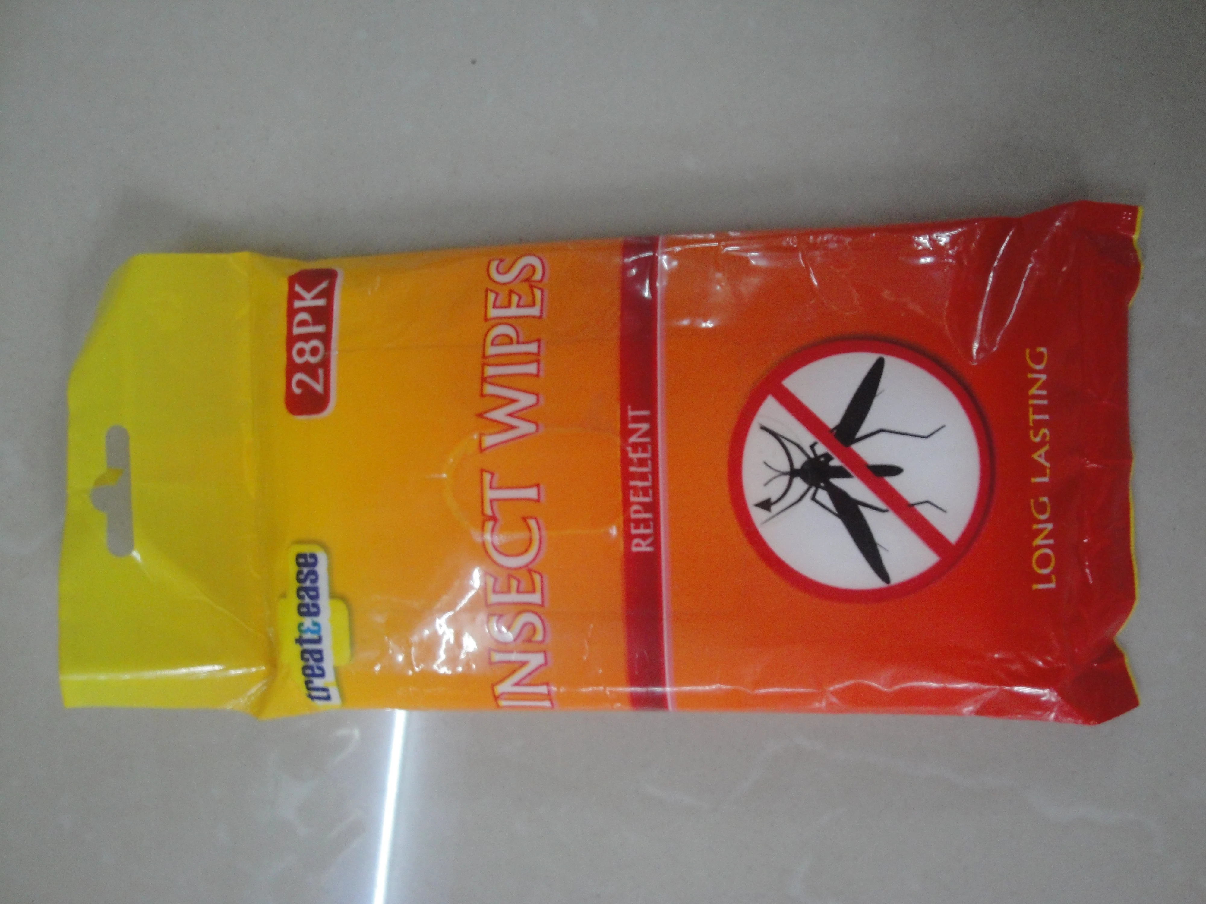 Anti-Mosquito repelling cleaning wet wipes