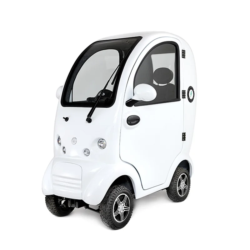 Одно сиденье 1400w закрытый салон скутер 4 колеса для откидываемых/пожилых