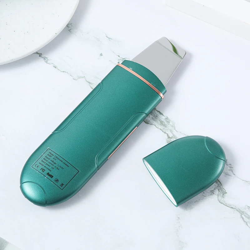 Beauty Care Dead Anti Ultrasonic Skin Scrubber Multifuncional Sonic Facial Face Cleaner Scrubber Skin Spatula