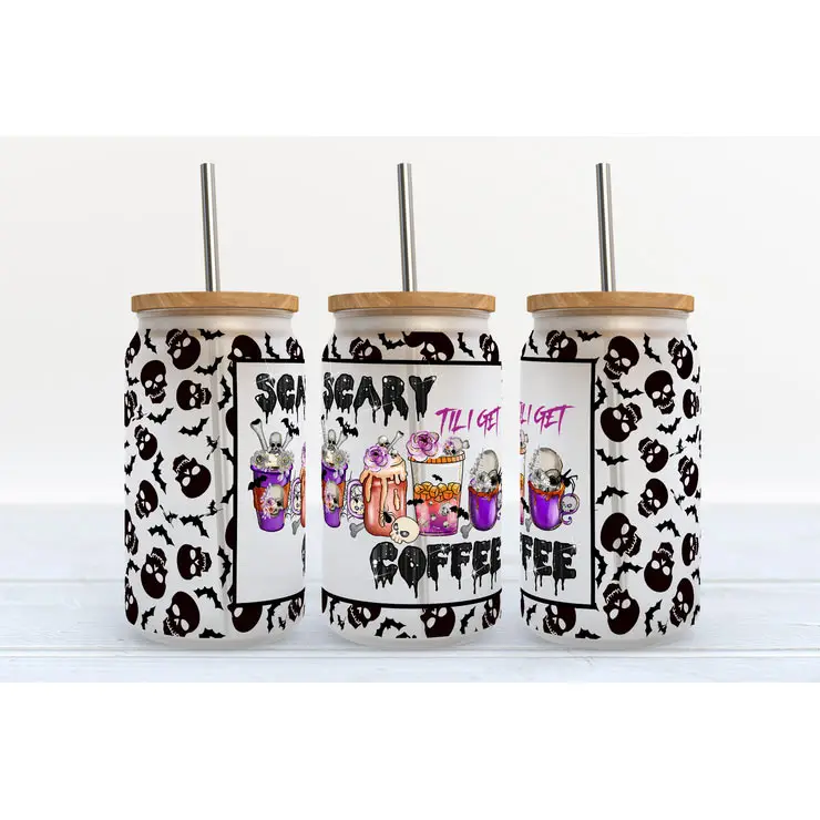 SY хорошие продажи УФ DTF Libbey упаковочные накидки 16 унций пользовательские УФ-ТФ для чашки готовые к отправке логотип по индивидуальному