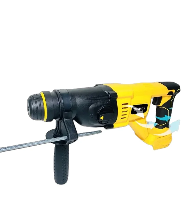 21V rechargeable brushless cordless rotary hammer drill electric Hammer impact drill with battery
