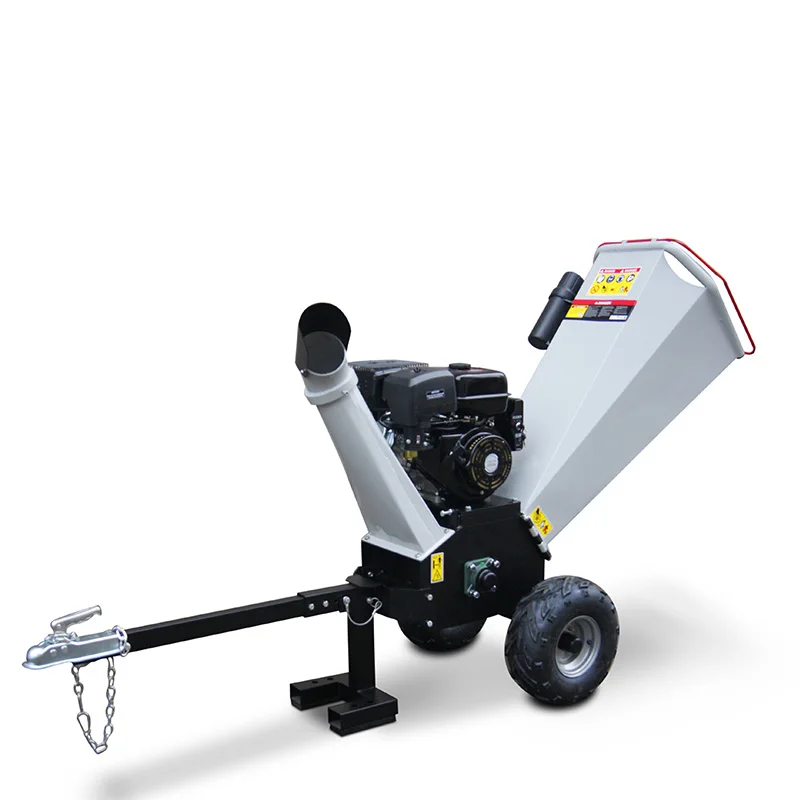 Сад домашнего использования мини-древесных chipper Шредер с 15 HP газовый двигатель