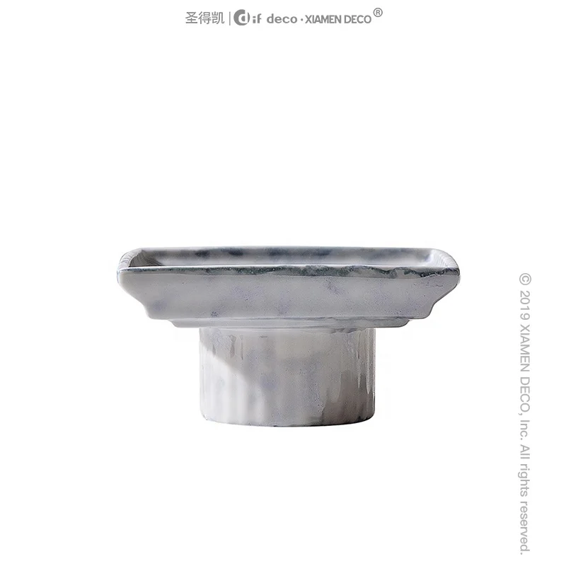 Wholesale custom friendly unique soap holder ceramic sponge soap dishes bathroom accessory set