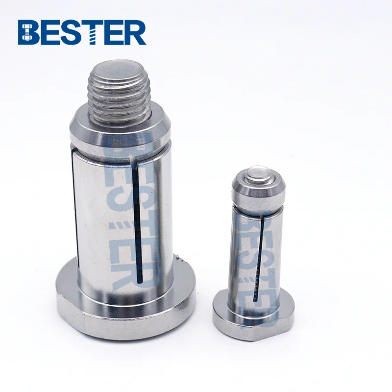 China supplier Stainless Steel 304 316 hex countersunk head type A Tpye B Sleeve Expansion Anchor Through hollow Bolt