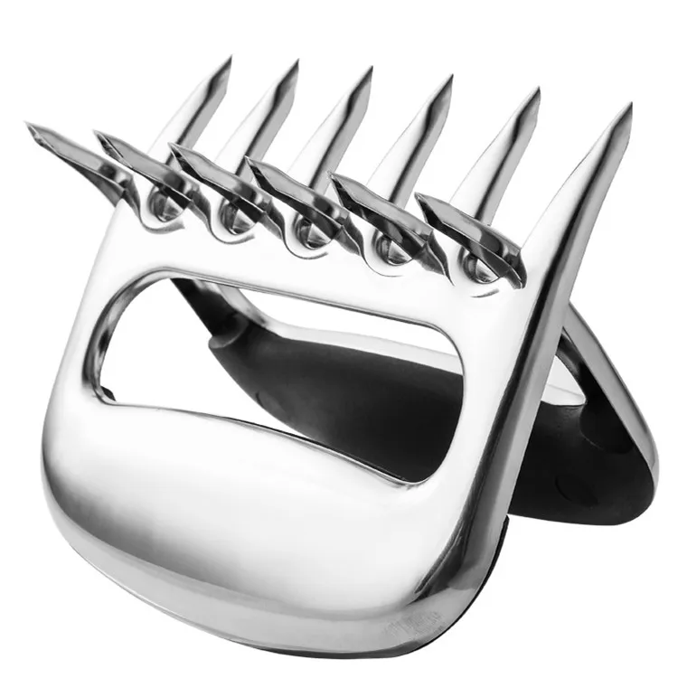 Hot Sales Stainless Steel Bear Claw Separator Deli Meat Divider Turkey Fork Meat Divider BBQ Meat Divider For Home Kitchen