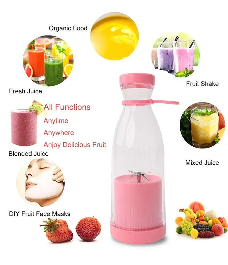 smart custom logo lemon home essentials tools appliances mini banana usb juicer extract blender in 1