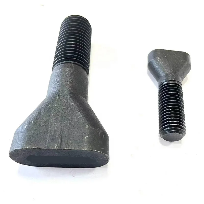 wholesale grade 10.9 black customized high strength oval liner bolts