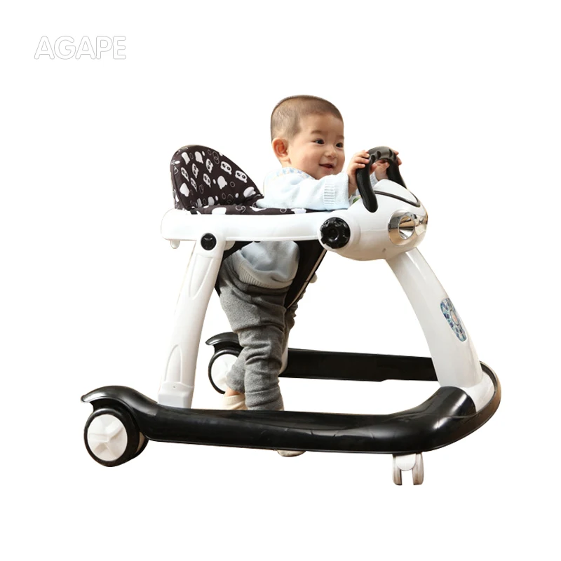 Good Quality Poussette Bebe 3 in 1 Kids Multifunction Baby Walker Foldable Walkers For Babies With Music Wheels And Seats