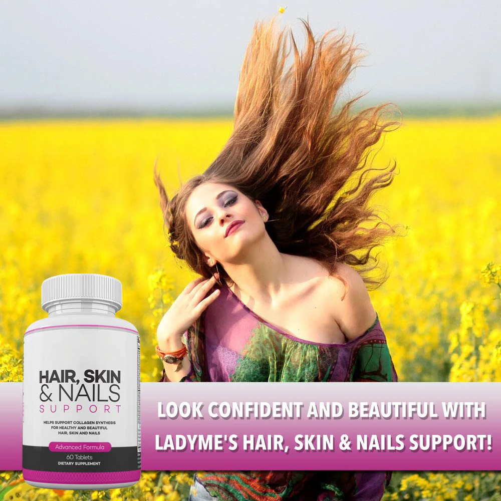 Hair Gummy Bears Vitamins for Healthy Hair Growth Biotin Folic Acid Hair Skin and Nails Vitamin Gummies Factory Supply OEM