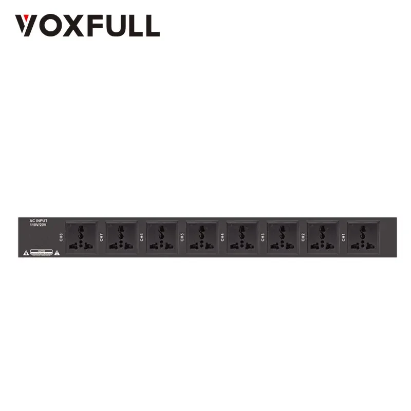 Voxfull CX1-C Professional Amplifiers Audio Sound Digital Power Amplifier Home Amplifiers 8+1ch