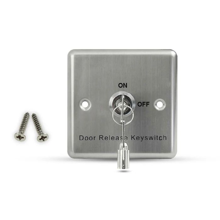 Stainless steel Emergency keys Door Exit Button/switch For Security Door Access