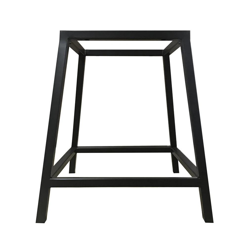 Metal Bar Stools Frame Black Stackable Height Barstools Indoor Outdoor Patio Bar Stool Home Kitchen Dining Stool Bar Chair