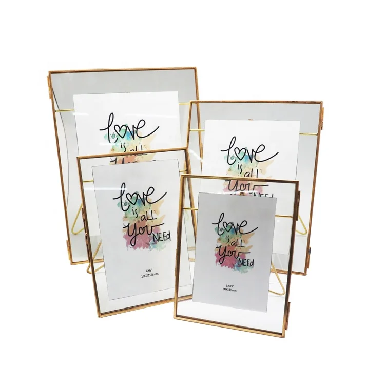 Hongxin metal glass picture frames for wedding party