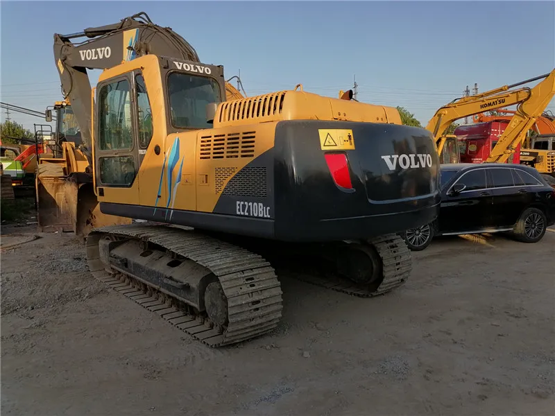 Used Engineering Construction Machinery Volvo EC210 Excavator Machine Used Volvo 210 Excavators Used VolVo ec210blc