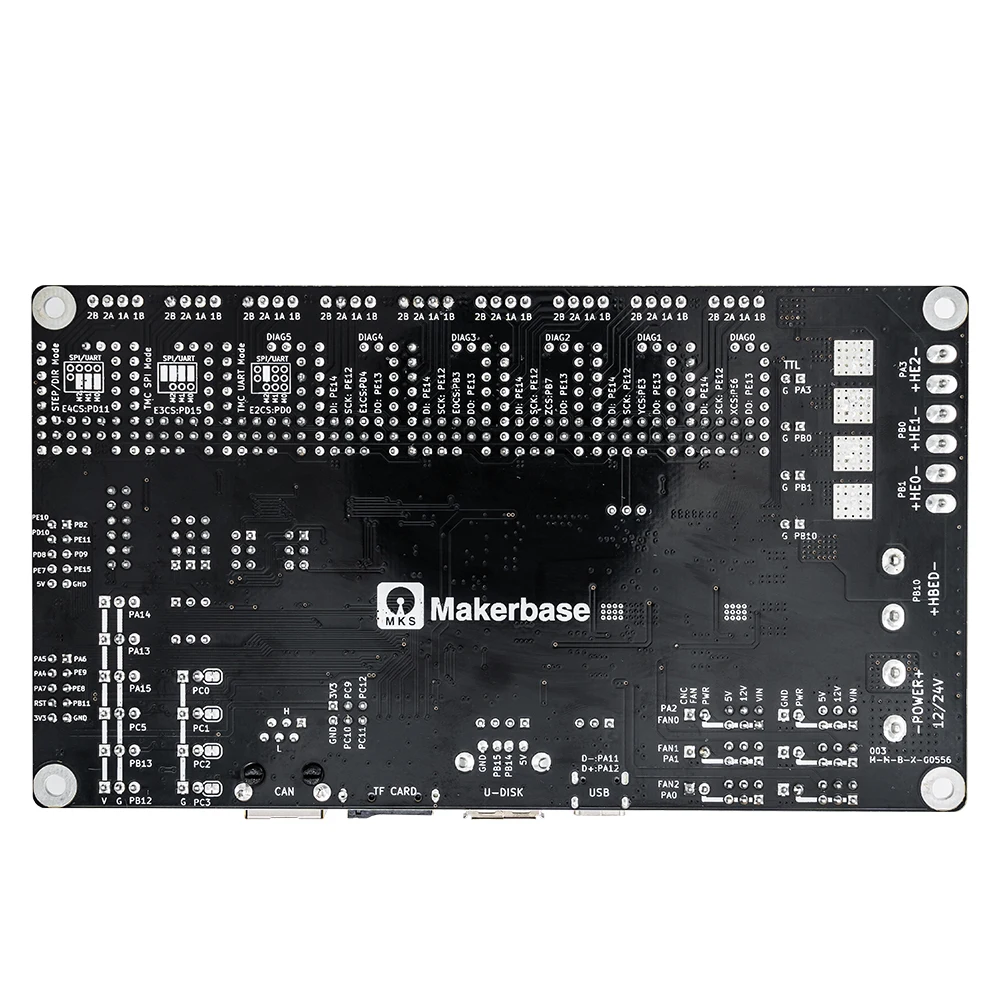 Makerbase MKS Monster8 32-битная плата управления запчасти для 3D-принтера TMC2209 Voron VS