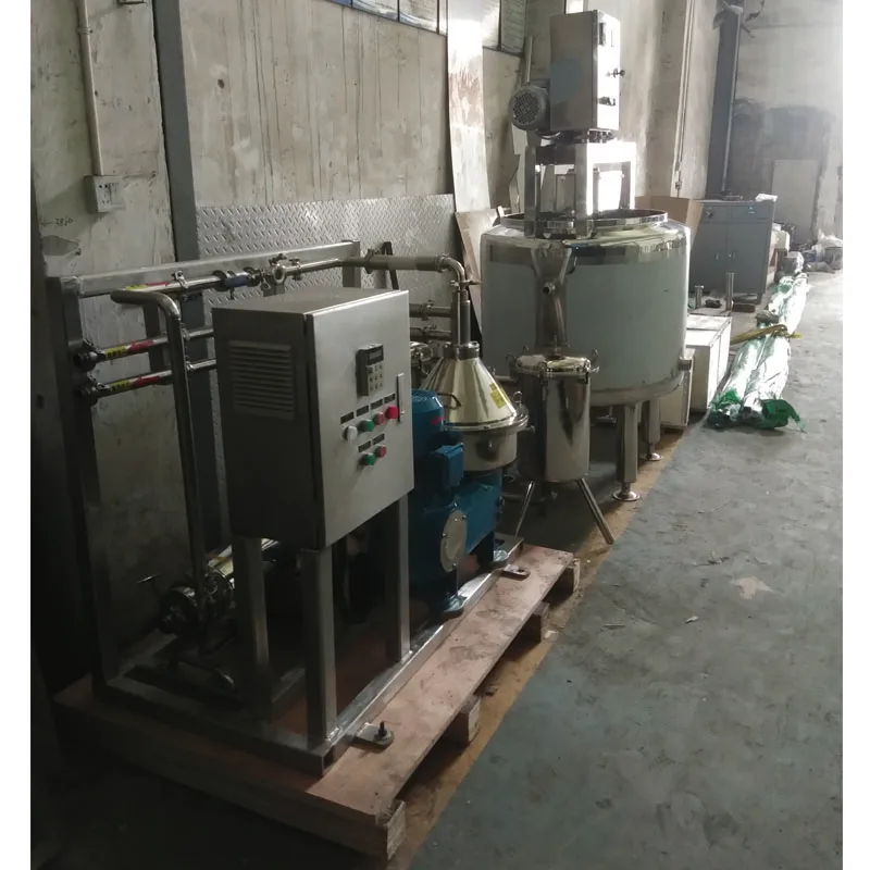 Dairy plant for cheese/curd production line
