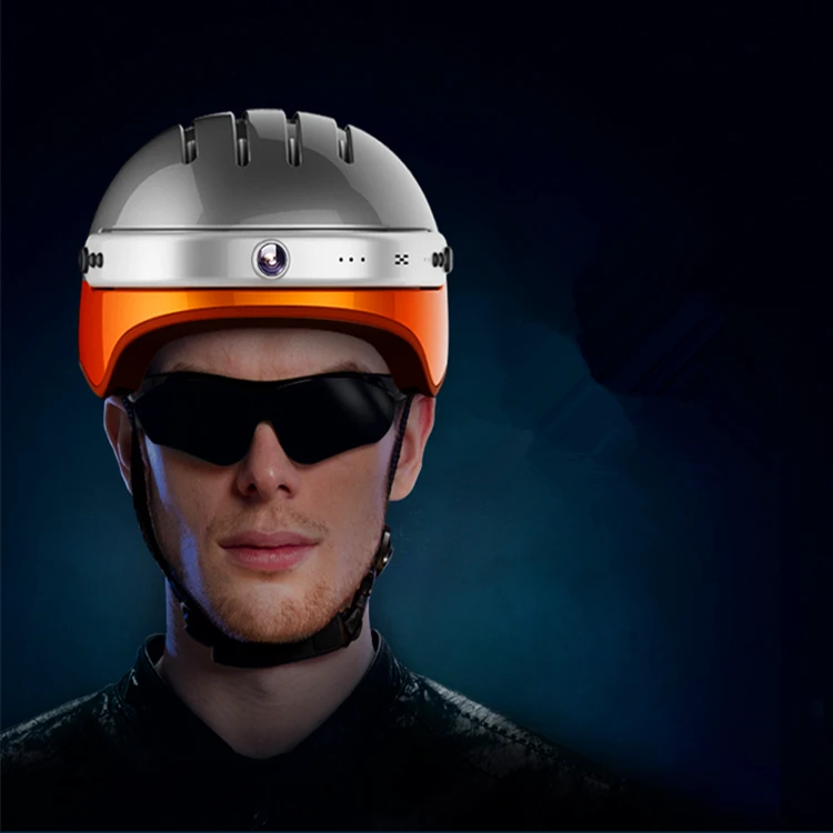 High quality Intelligence helmet camera with motorcycle helmets with bluetooth built in skydiving helmet