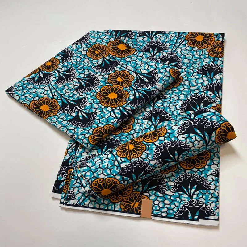 
Popular Design Of 2021 Africa Fabric Pagne Ankara fabric African Wax For Textile 