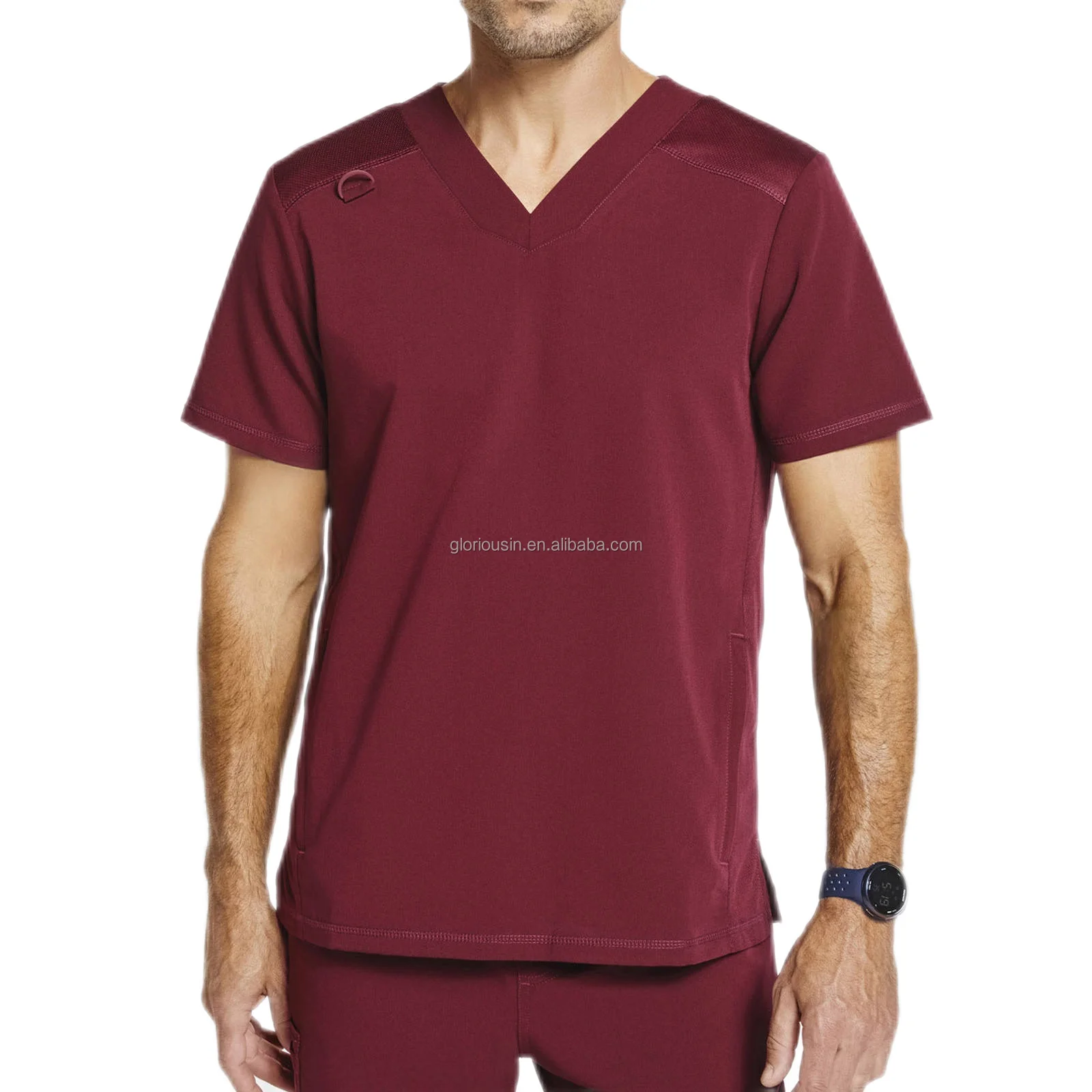 GloriousIn  RTS unisex scrub 2023 medical doctor medical uniform shoes solid cotton cherokee wholesale cheap design