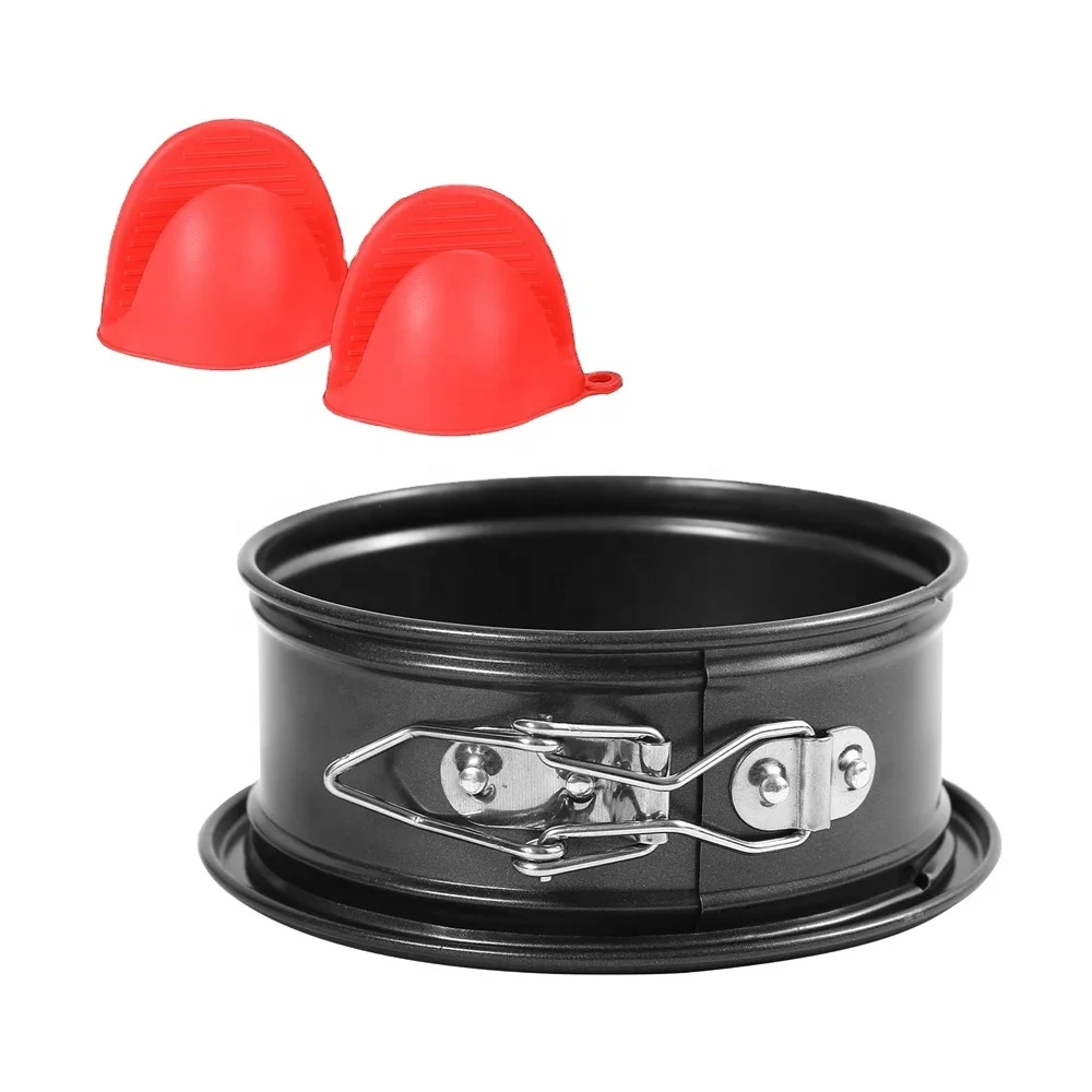 4 дюйма мини кекса олова торта герметичные круглая форма для кекса