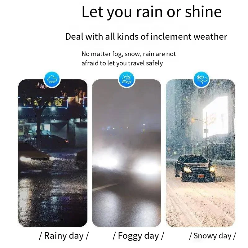 Auto Led Headlamp 6 8 10 side COB Headlight H7 H11 9005 High Power Car Led Headlight Led Headlight H4