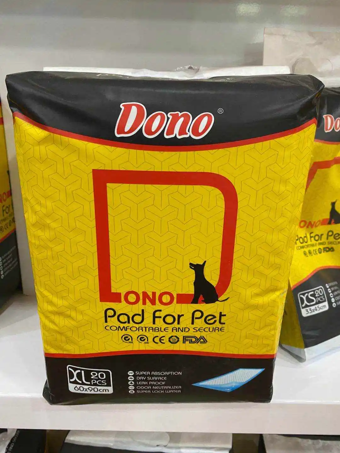 DONO Customized Logo Outdoor Folding Pet Pads Eco-friendly Small Pet Dog Training Pad
