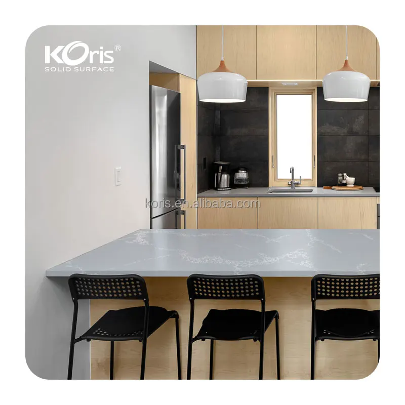 Marble Pattern Acrylic Resin Solid Surface Sheet Artificial Stone