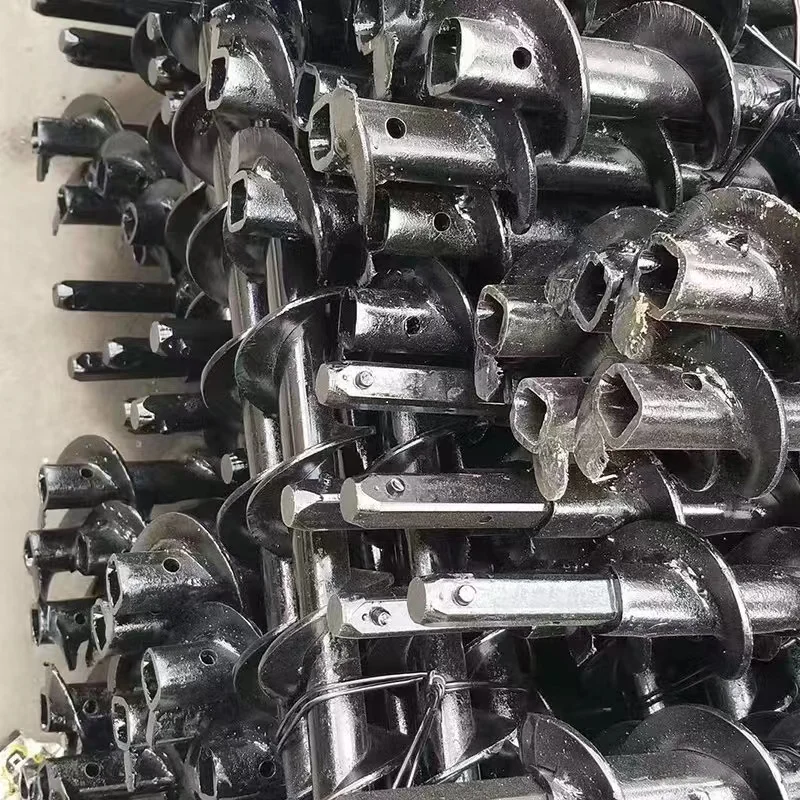 Geological exploration auger drilling pipe for mining soil core sampling spiral drill rod matched