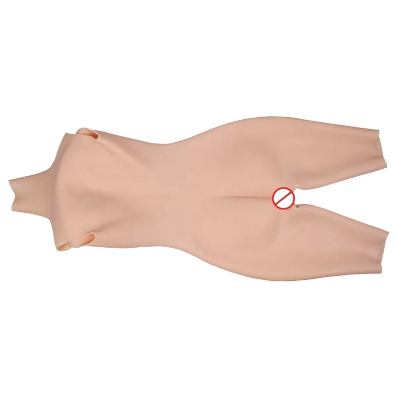 Hot Sale Silicone Body Suit Crossdress Clothing Silicone Padded Hip Butt Panty Silicone Female Body Suit