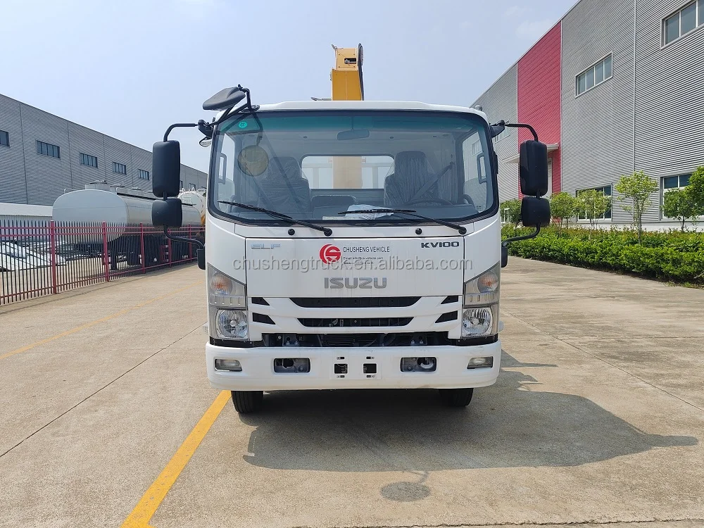 ISUZU 4x2 4 тонны Грузовой кран с краном заводская цена на продажу Филиппины