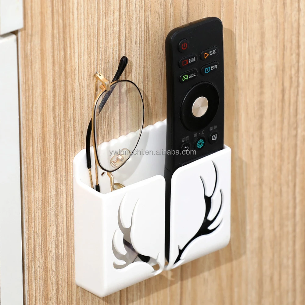 New Coming Christmas Deer Cell Phone Accessories Charger Rack Shelf Mobile Phone Holder Remote Holder Gadget Case for Wall
