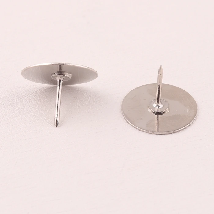 customized 17*12mm brass butterfly clutch back pin for lapel badge