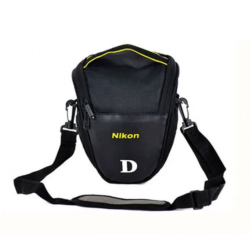 Внутренняя поролоновая прокладка для бесплатной регулировки нейлоновая прочная устойчивая к царапинам сумка для фотокамеры DSLR со съемным плечевым ремнем