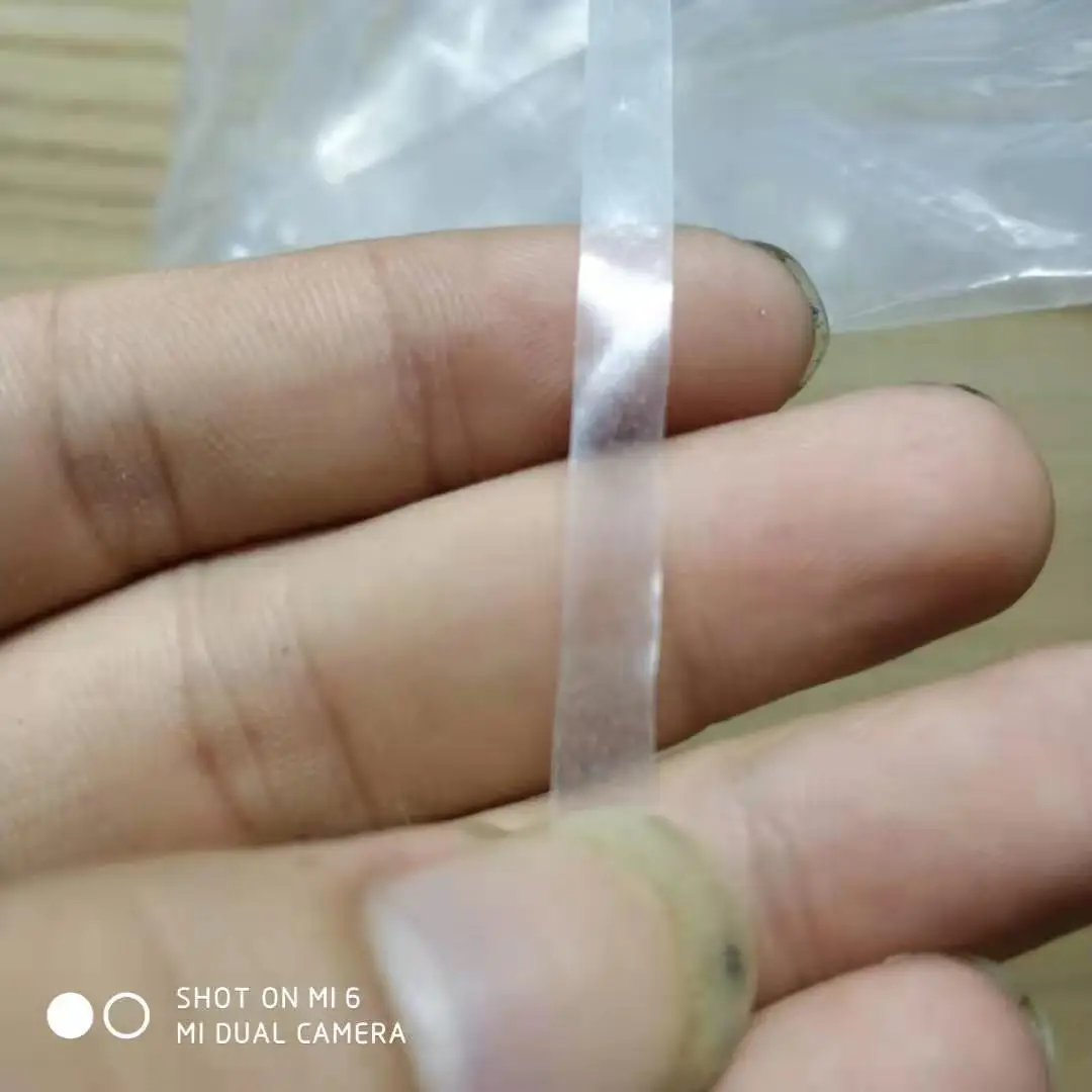 Garments Accessories silicone 5012  6012  4012 TPU mobilon elastic transparent tape