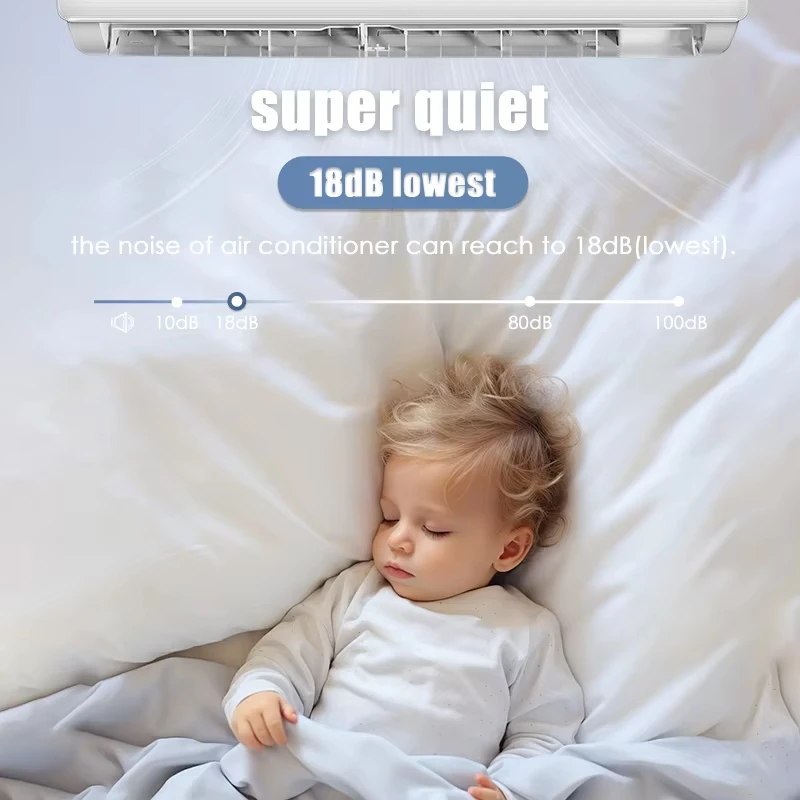 Home Use Smart Air Conditioners Inverter Coolers Mini Ac Split Conditioner Wholesale Price Quality Wall Mounted for Apartments