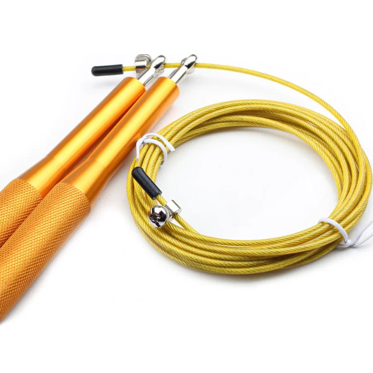 Hot Selling Fitness Sports Training Adjustable Custom Logo Aluminum  Weighted adjustable skipping rope