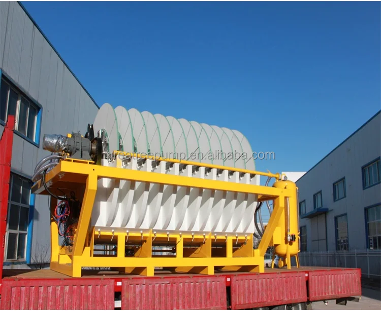 Mining Stone Industry rotary drum filter Disc Vacuum Filter