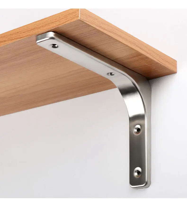 16 Inches Brand New Types Of Brackets Hardware Triangular Mounting Metal Curved Bracket