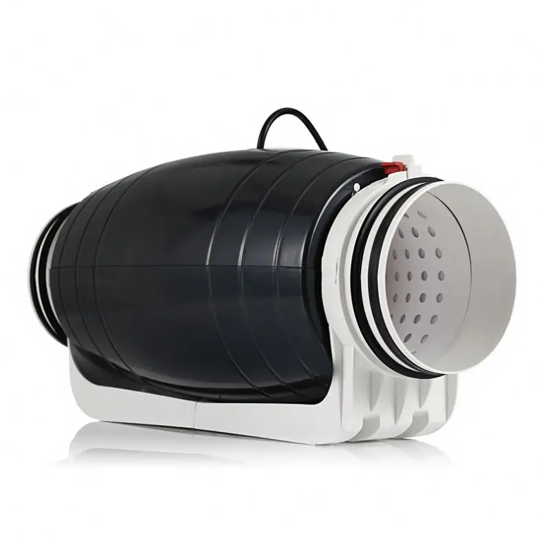 Новинка 2017, оптовая продажа, бесшумный двусторонний прямоугольный встроенный воздуховод с вентилятором 6 дюймов, 150 мм