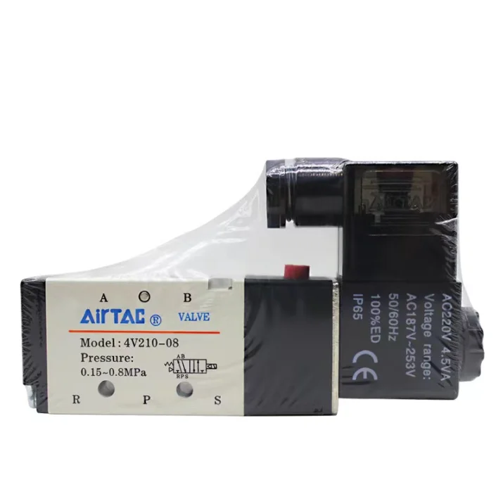 pneumatic valve 4v210-08 220v controller air valve reversing valve electronic